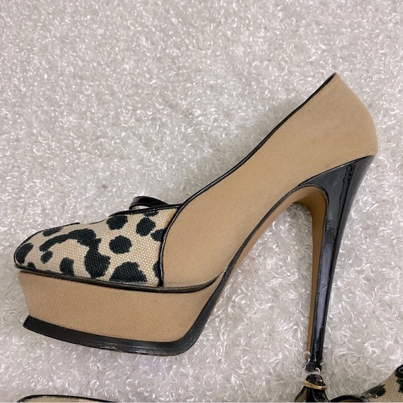 Yves Saint Laurent Authentic leopard pumps heels - Picture 14 of 15